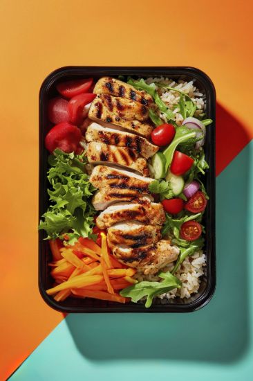 Picture of Healthy Lunch Box (Veg Meal)